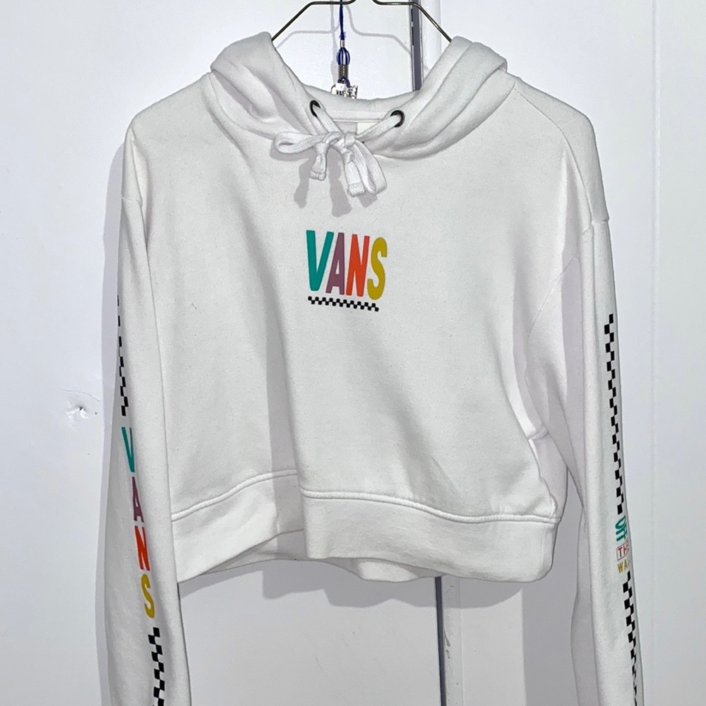 VANS ❀ crop hoodie
